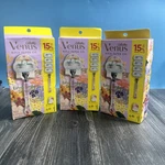 3-GILLETTE Venus Rifle Paper Co Deluxe Smooth Sensative Set Handle + Refills. Fixed Price $39.99.