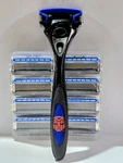 Schick Hydro 5 Razor Handle "limited Edition Transformer Logo"+ 9 Cartridges. Fixed Price $21.97.