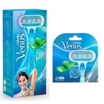 Gillette Venus Womens Razor Handle With 5 Refill Cartridges. Fixed Price $14.99.