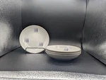 Vtg Japanese Arita Yaki Ware Porcelain 5 3/4'' Side Bowls Perma-lux "tri-life". Fixed Price $16.00.