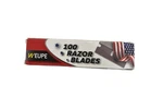 Weupe Single Edge Razor Blades 100 Pack Super Sharp Fits Standard Scrapers Usa. Fixed Price $12.99.