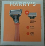 Harrys Famous Shaving Kit 13 5 German Blade Refills Razor Travel Cover. Fixed Price $59.99.