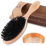 Boar Hair Brush Women, & Kid Soft Natural Bristles Thin Fine. Fixed Price $14.89.