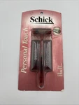 Schick Razor Personal Touch 2 Blades Twin Vitamin And Aloe 1998. Fixed Price $49.99.