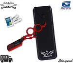 Sharpend Barber Salon Straight Cut Throat Shaving Razor Rasoirs +10 Blade. Fixed Price $11.87.
