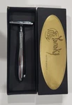 Yanaki Long Handle Double Edge Safety Razor For Men+ 10 Shaving Blades-silver. Fixed Price $29.99.