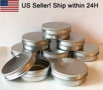 Aluminum Tin Screw Top Round Metal Container With Lid,storage Jar Travel Can. Fixed Price $108.99.