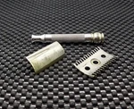 Vintage 1920'S Gillette Old Type De Safety Razor Ball End Open Comb Clean!. Fixed Price $24.99.