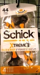 Schick XTREME3 Face & Body Flexible Disposable Razors 4 Pack. Fixed Price $12.99.