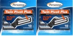 Personna Twin Pivot Plus Cartridges With Lube Strip (fits Atra & Trac Ii), 20 Ct. Fixed Price $9.99.