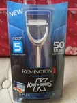 Remington King Of Shaves 5 Flex Blade Razor. Fixed Price $25.99.