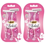 2 Pack Bic Miss Soleil Disposable Women's Razors - 4 Each. Fixed Price $24.00.