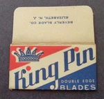 Vintage Razor Blade King Pin - Rare One Wrapped. Fixed Price $10.00.