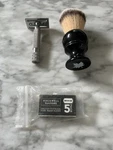 Maggard Saftey Razor And Brush. Fixed Price $25.00.