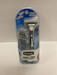 Schick Quattro Titanium Men Razor Value Pack 1 Handle W/ 3 Cartridges. Fixed Price $11.97.