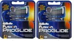 8 Gillette Fusion Proglide Razor Blades Cartridges Refills Shaver Fits Flexball. Fixed Price $31.99.