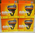 Gillette Fusion 5 Refill Cartridges 4X8=32 Count (new Style Package). Fixed Price $61.99.