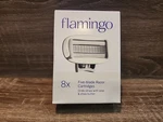 Flamingo Women's 5-BLADE Razor Refill Cartridges, 8 Count B13-49. Fixed Price $14.75.