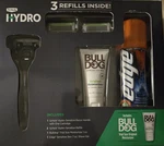 Schick Hydro Sensitive Razor Gift Set 3 Cartridge Kit Edge Gel 7 Oz E2A. Fixed Price $14.25.
