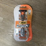 Bic Hybrid Advance Men's Razor 1 Handle + 5 Cartridges, 3-BLADE. Fixed Price $9.65.