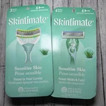 (lot Of 2 Skintimate Sensitive (4 Unscented Razors Pkg.). Fixed Price $14.99.