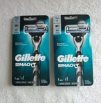 2-GILLETTE MACH3 Razor + 1 Cartridge. Fixed Price $13.29.