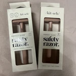 Nib /kit-sch/ Perfect Glide Safety Razor Cap 10 Blades Kitsch. Fixed Price $25.99.