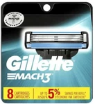 Gillette MACH3 Men's Razor Blade Refill Cartridges 8 Total Factory Sealed. Fixed Price $14.47.
