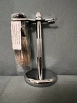Fento Badger Shaving Brush Chrome Stand. Fixed Price $19.99.