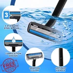 Cxyary 250 Pcs 3 Blade Disposable Razors Shaving Bulk Travel. Fixed Price $64.99.