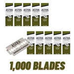 1000 Astra Superior Platinum Double Edge Shaving Blades Old Stock Made Russia. Fixed Price $190.00.