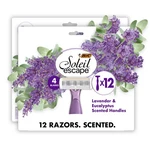 Bic Soleil 4 Escape Women's Razors, Blades, Lavender Eucalyptus, 12 Count. Fixed Price $46.99.