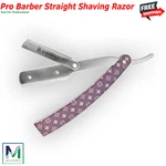 Straight Edge Barber Hair Shaving Folding Razors Comfortable Handel. Fixed Price $8.38.
