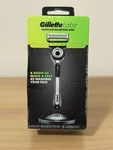 Gillette Labs Razor Exfoliating Bar 5 Blades Metal Handle Stand 2 Cartridges New. Fixed Price $13.99.