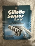 Gillette Sensor Excel Shaving Cartridges - Pack Of 10. Fixed Price $20.50.