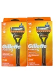 Gillette FUSION5 Razor + 2 Cartridges Men 5-BLADE Shaving System. Fixed Price $11.19.