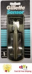 Original Gillette Sensor Razor Refill Cartridge Metal Handle Made The Usa. Fixed Price $83.99.