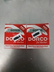 Dorco Stainless Steel Single Edge Razor Blades HST300-1P 100 2 Packs. Fixed Price $9.71.