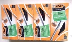 (96 Count) Bic Round Stic Xtra Life Medium Point Ball Pens Black 8 Boxes Of 12. Fixed Price $15.95.