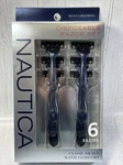 Nautica Disposable Set Close Shave With Comfort 6 New. Fixed Price $21.71.