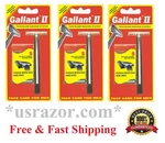 15 Gallant Razor Blade Fit Gillette Trac Ii Schick Super Cartridge Refill Shaver. Fixed Price $29.99.