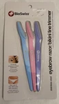 Bioswiss Stainless Steel Eyebrow Razor/bikini Line Trimmer-set Of 3 Nip. Fixed Price $12.99.