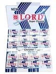 Lord Super Chrome Double Edge Safety Razor Count (pack Of 100), Silver. Fixed Price $21.57.
