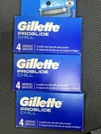 Lot Of 3 Gillette Proglide Chill Razor Blade Refills 12 Cartridges Genuine New. Fixed Price $34.98.