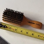 Vintage Montclair Wooden Handle Hair Brush Switzerland 100% Pure Bristle #403. Fixed Price $16.00.