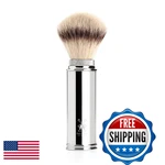 Muehle Shaving Brush Fiber Handle Material Metal Chrome-plated 1 Pound. Fixed Price $68.38.