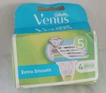 Gillette Venus 5-BLADE Extra Smooth Razor Refill Shaving Cartridges 4 Count. Fixed Price $16.49.