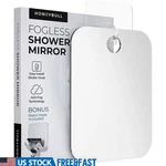 Fogless Shower Mirror Anti-fog Acrylic Shaving Razor Holder Bathroom Tool. Fixed Price $19.13.