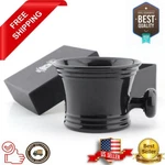 Haryali Shaving Lathering Soap Cream Bowl Container Black Unbreakable Plastic. Fixed Price $23.99.