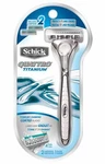 Schick Quattro Titanium Razor Handle + 1 Cartridges. Fixed Price $8.99.